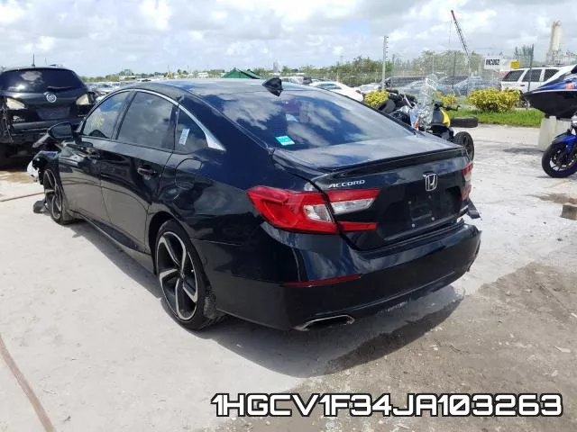 1HGCV1F34JA103263 фото 4