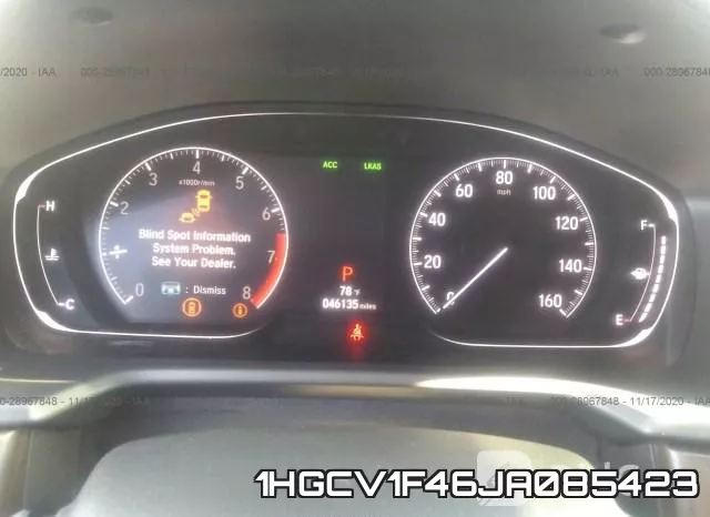 1HGCV1F46JA085423 фото 8