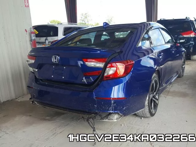 1HGCV2E34KA032266 фото 5