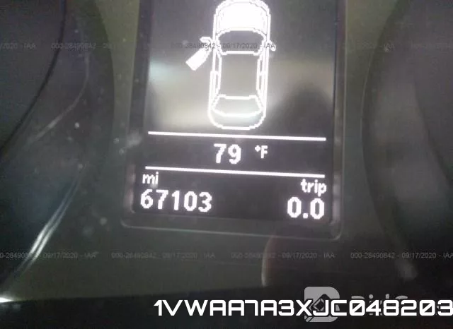 1VWAA7A3XJC048203 фото 8