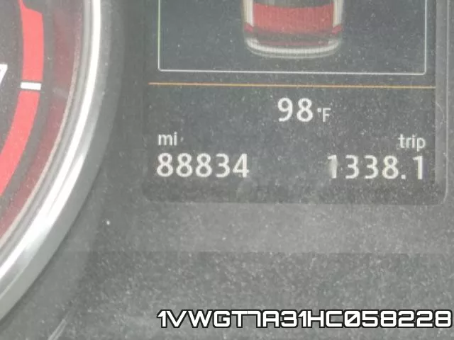 1VWGT7A31HC058228 фото 9