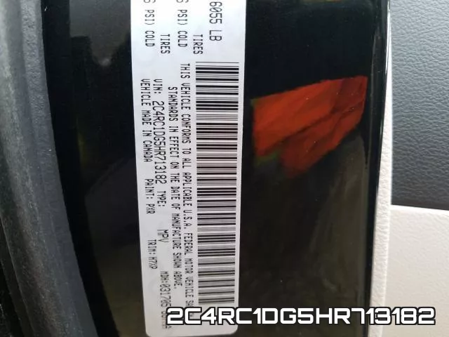 2C4RC1DG5HR713182 фото 2