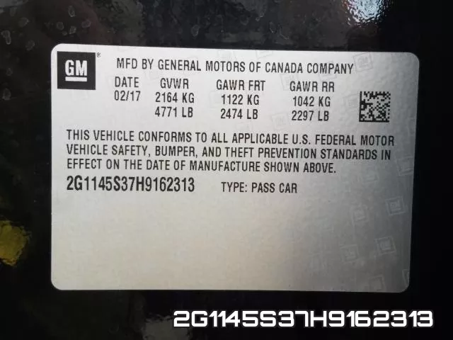 2G1145S37H9162313 фото 2