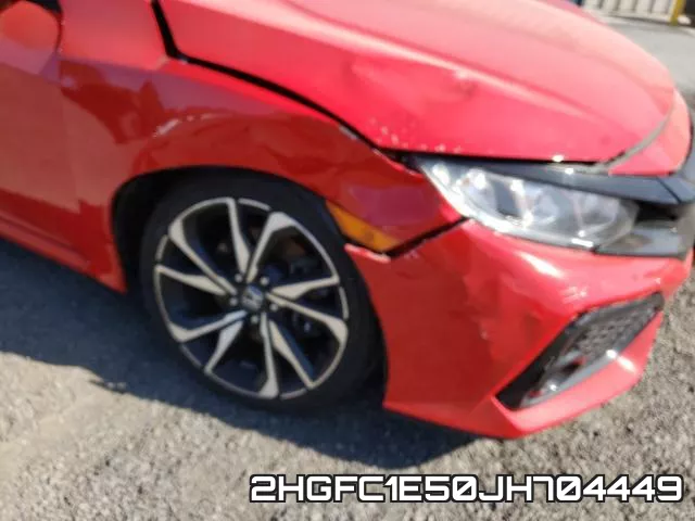 2HGFC1E50JH704449 фото 10