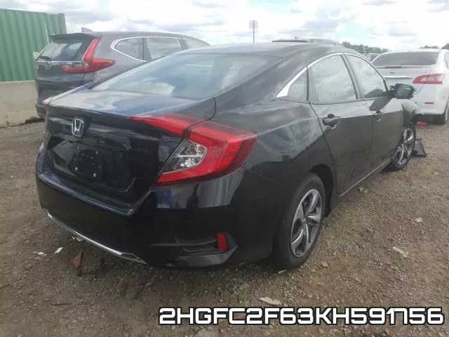 2HGFC2F63KH591756 фото 4