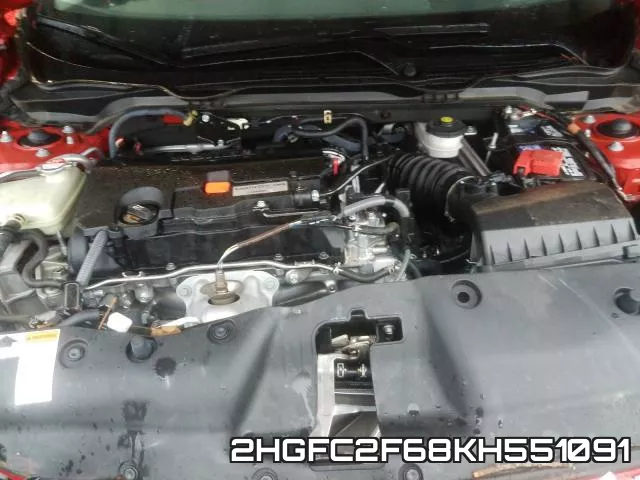 2HGFC2F68KH551091 фото 8