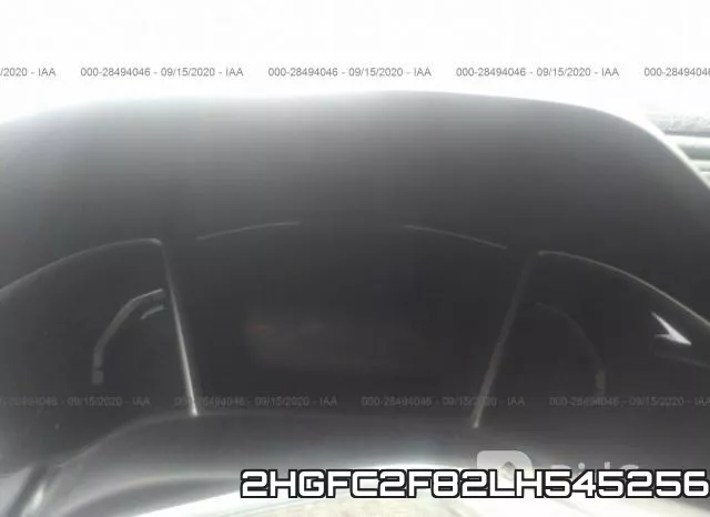2HGFC2F82LH545256 фото 8