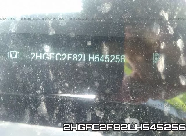 2HGFC2F82LH545256 фото 10