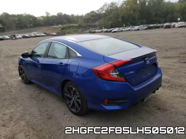 2HGFC2F85LH505012 фото 4