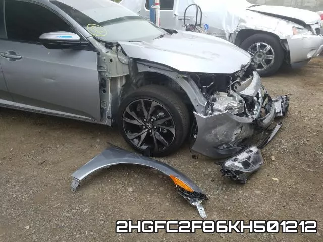2HGFC2F86KH501212 фото 10