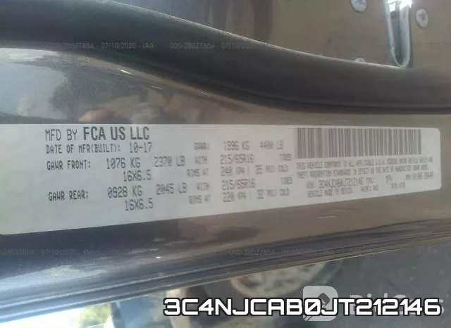 3C4NJCAB0JT212146 фото 10