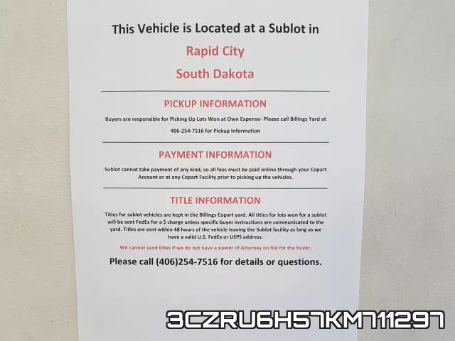 3CZRU6H57KM711297 фото 9