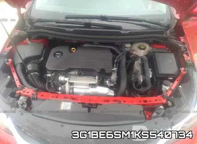3G1BE6SM1KS540734 фото 2