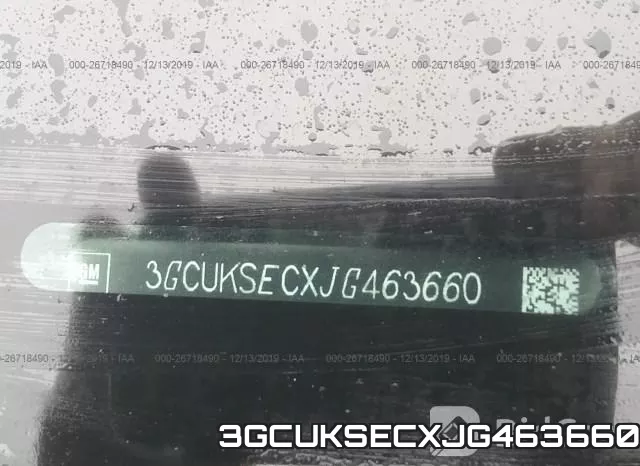 3GCUKSECXJG463660 фото 10
