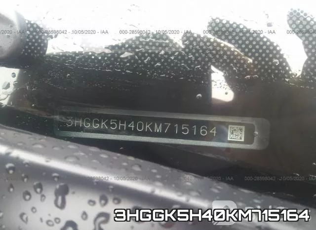 3HGGK5H40KM715164 фото 10