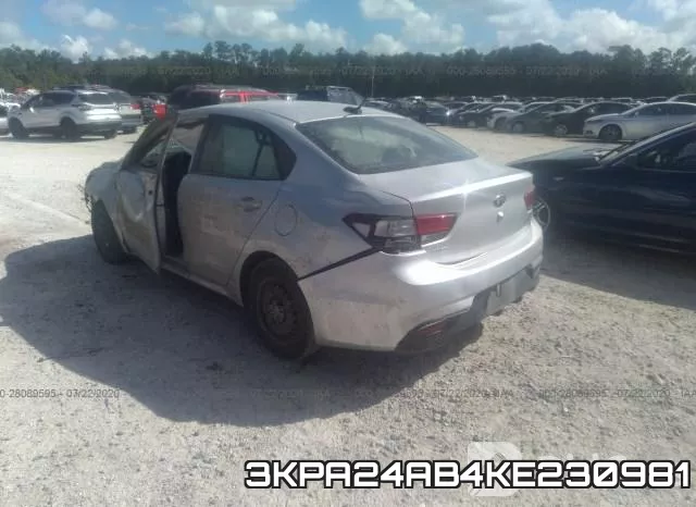 3KPA24AB4KE230981 фото 4