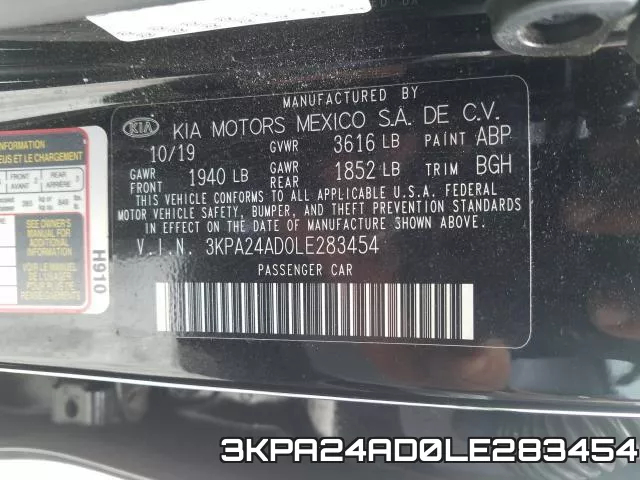 3KPA24AD0LE283454 фото 2