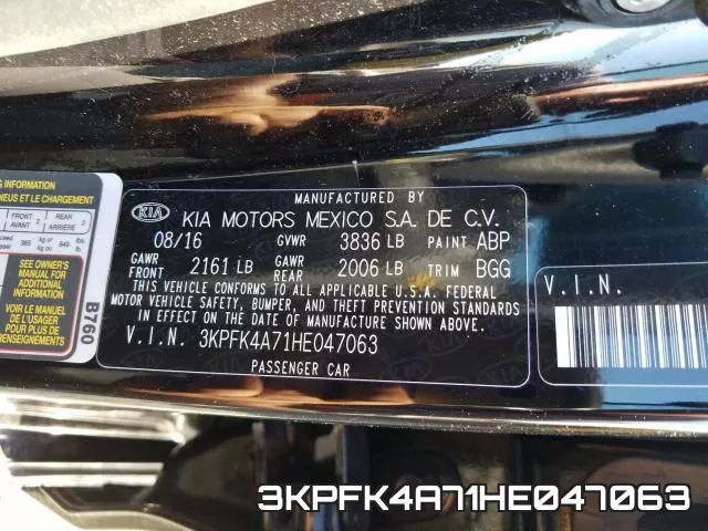 3KPFK4A71HE047063 фото 2