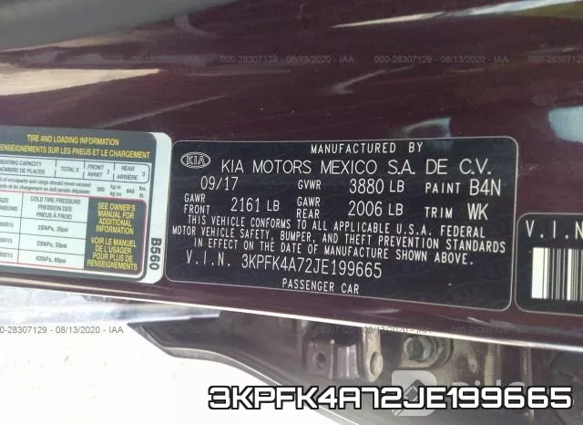3KPFK4A72JE199665 фото 9