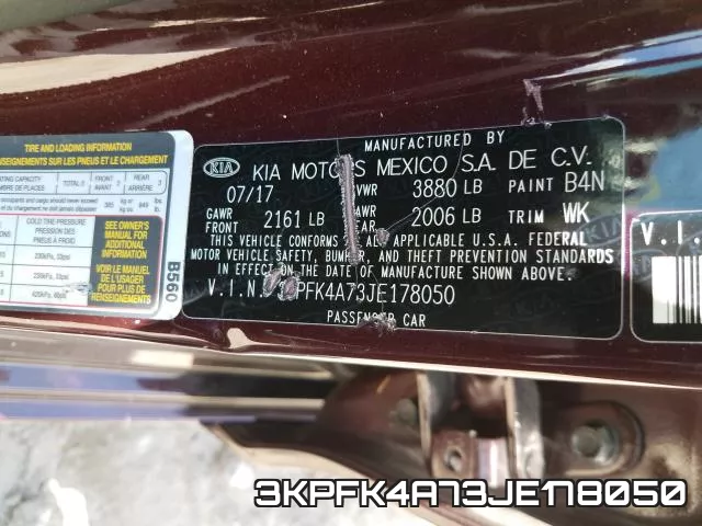 3KPFK4A73JE178050 фото 2