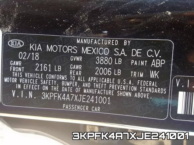 3KPFK4A7XJE241001 фото 2