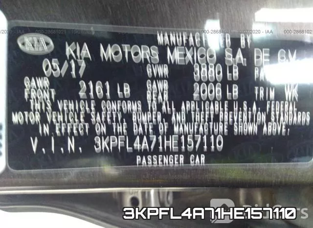 3KPFL4A71HE157110 фото 10