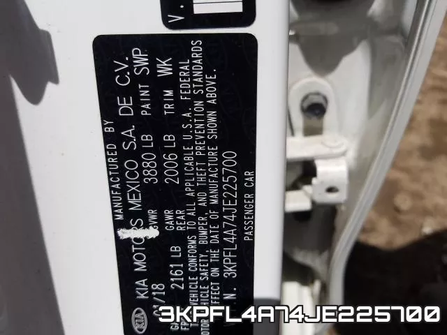 3KPFL4A74JE225700 фото 2