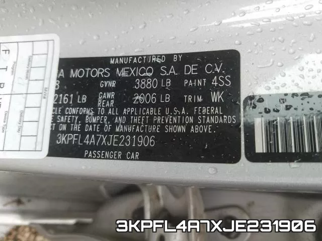 3KPFL4A7XJE231906 фото 2