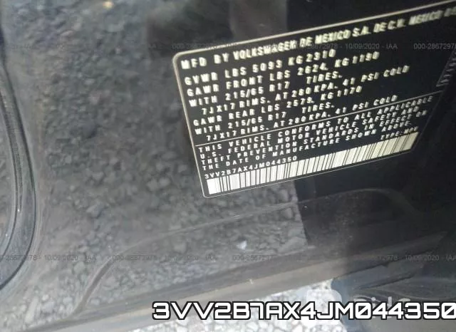 3VV2B7AX4JM044350 фото 10