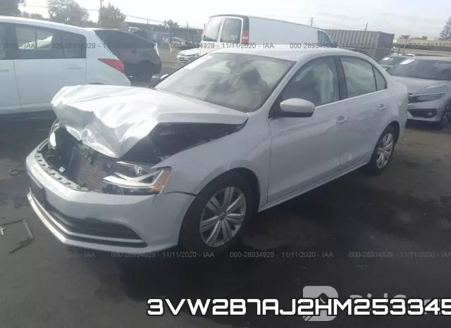 3VW2B7AJ2HM253345 фото 3