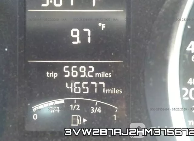 3VW2B7AJ2HM375672 фото 8