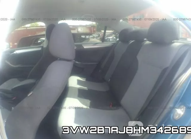 3VW2B7AJ8HM342689 фото 9