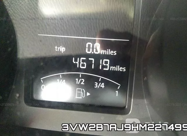 3VW2B7AJ9HM227499 фото 8
