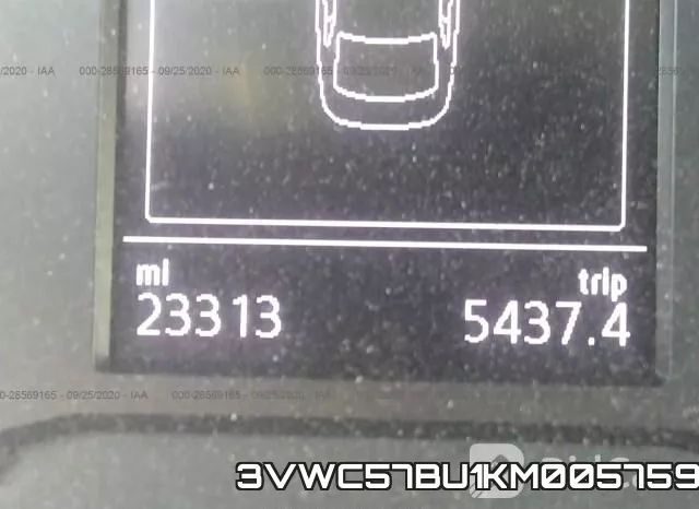 3VWC57BU1KM005759 фото 8