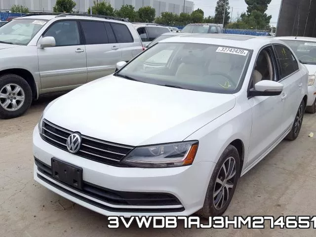 3VWDB7AJ3HM274651 фото 3