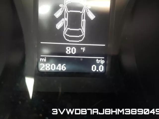 3VWDB7AJ8HM389049 фото 9