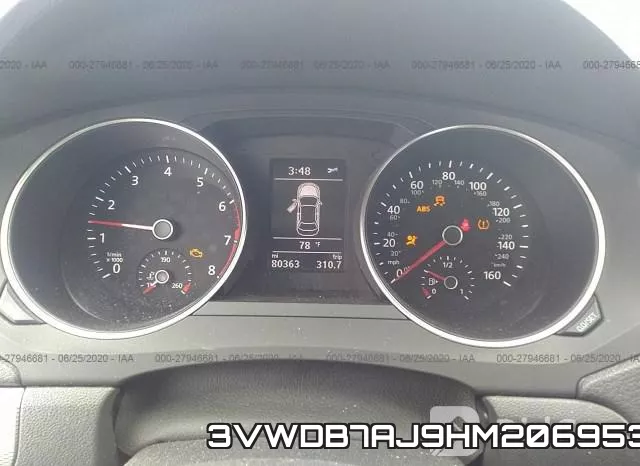 3VWDB7AJ9HM206953 фото 8