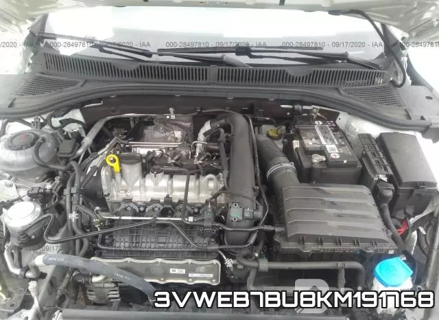 3VWEB7BU8KM191768 фото 2