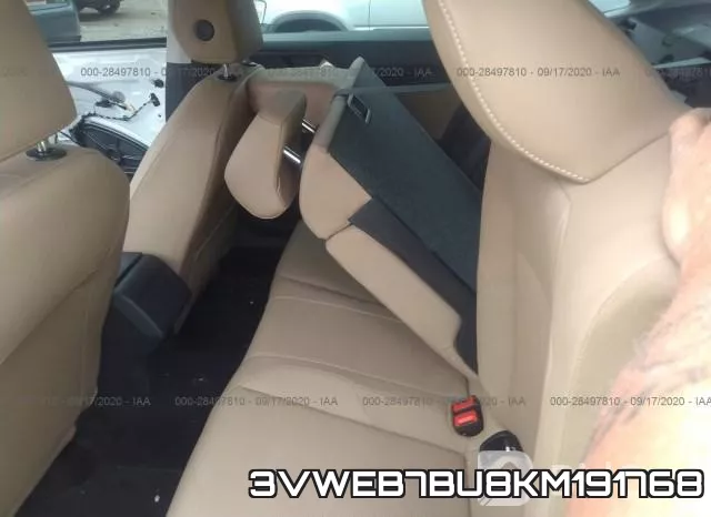 3VWEB7BU8KM191768 фото 9