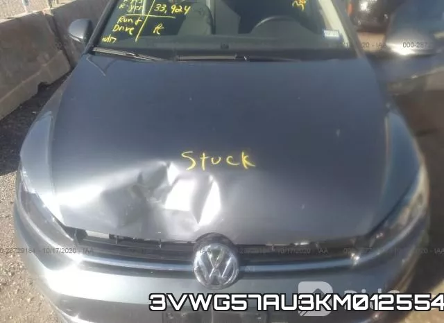3VWG57AU3KM012554 фото 2