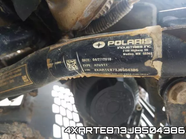 4XARTE873J8504386 фото 2
