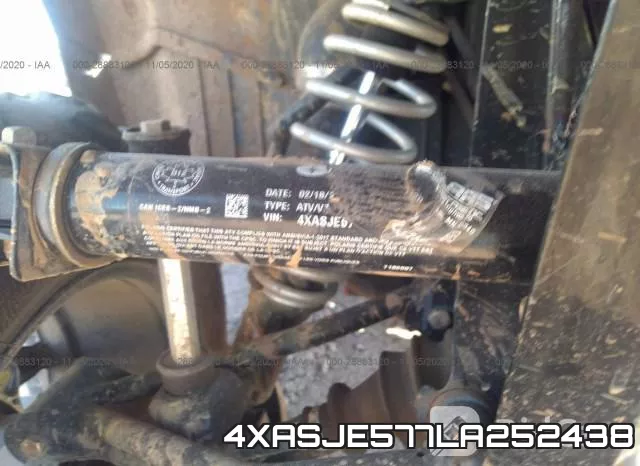4XASJE577LA252438 фото 2