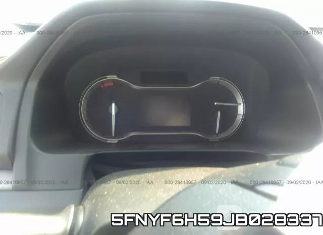 5FNYF6H59JB028337 фото 8