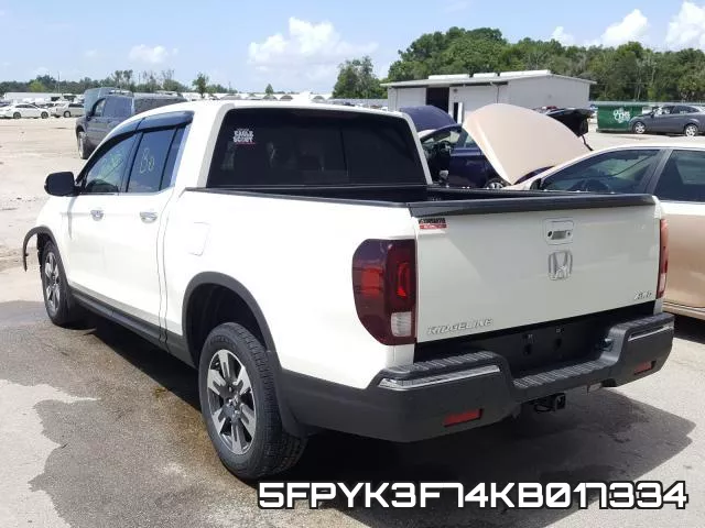 5FPYK3F74KB017334 фото 4