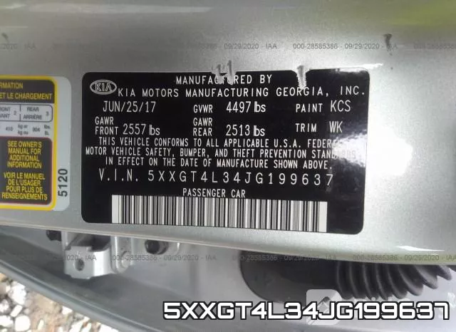 5XXGT4L34JG199637 фото 10