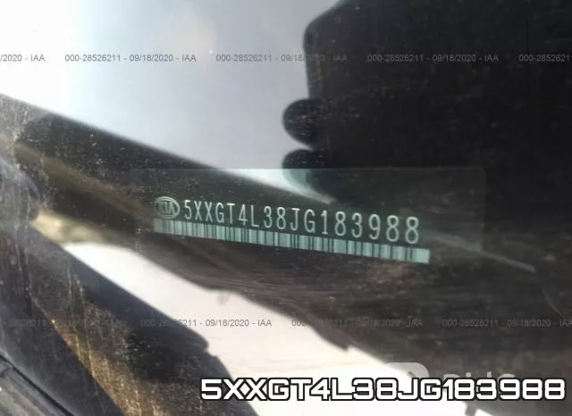 5XXGT4L38JG183988 фото 9