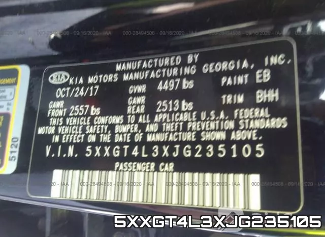 5XXGT4L3XJG235105 фото 10