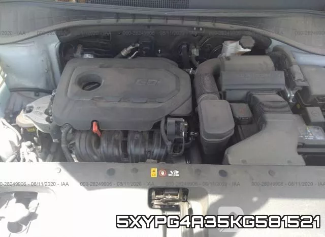 5XYPG4A35KG581521 фото 2