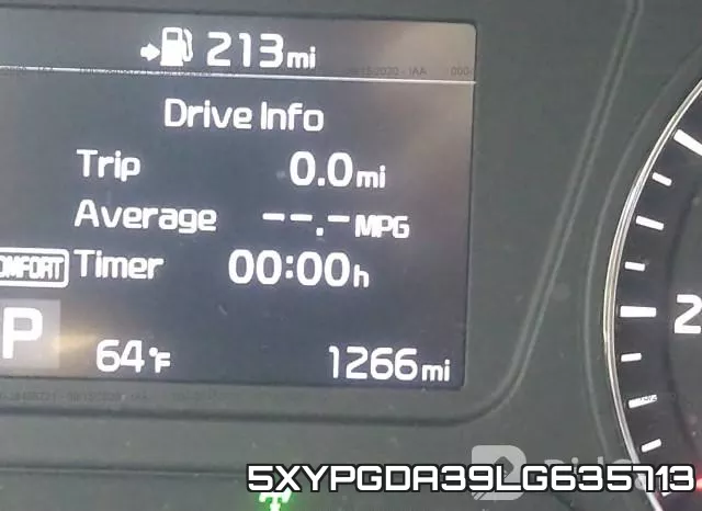 5XYPGDA39LG635713 фото 8