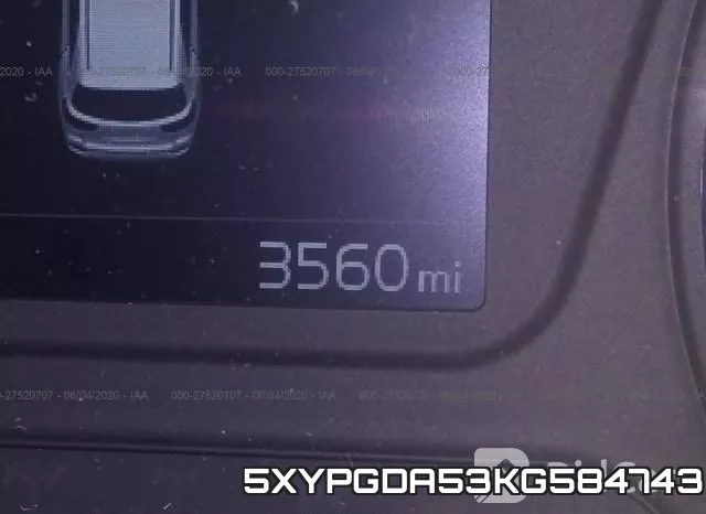 5XYPGDA53KG584743 фото 8